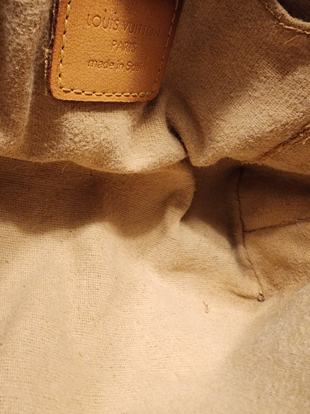 Louis Vuitton Brown Monogram Cosmetic Pouch Raw Interior - Picture 15 of 16